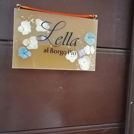 Casa Lella Al Borgo Pio, A Pochi Passi Da San Pietro *